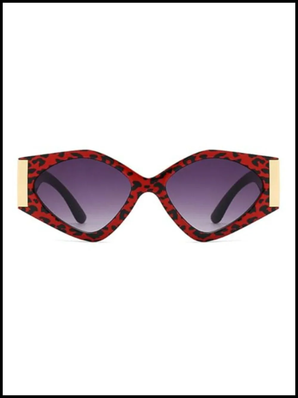 Cat Eye Sunglasses for Women UV400 Protection Rectangle Punk Vintage Shades